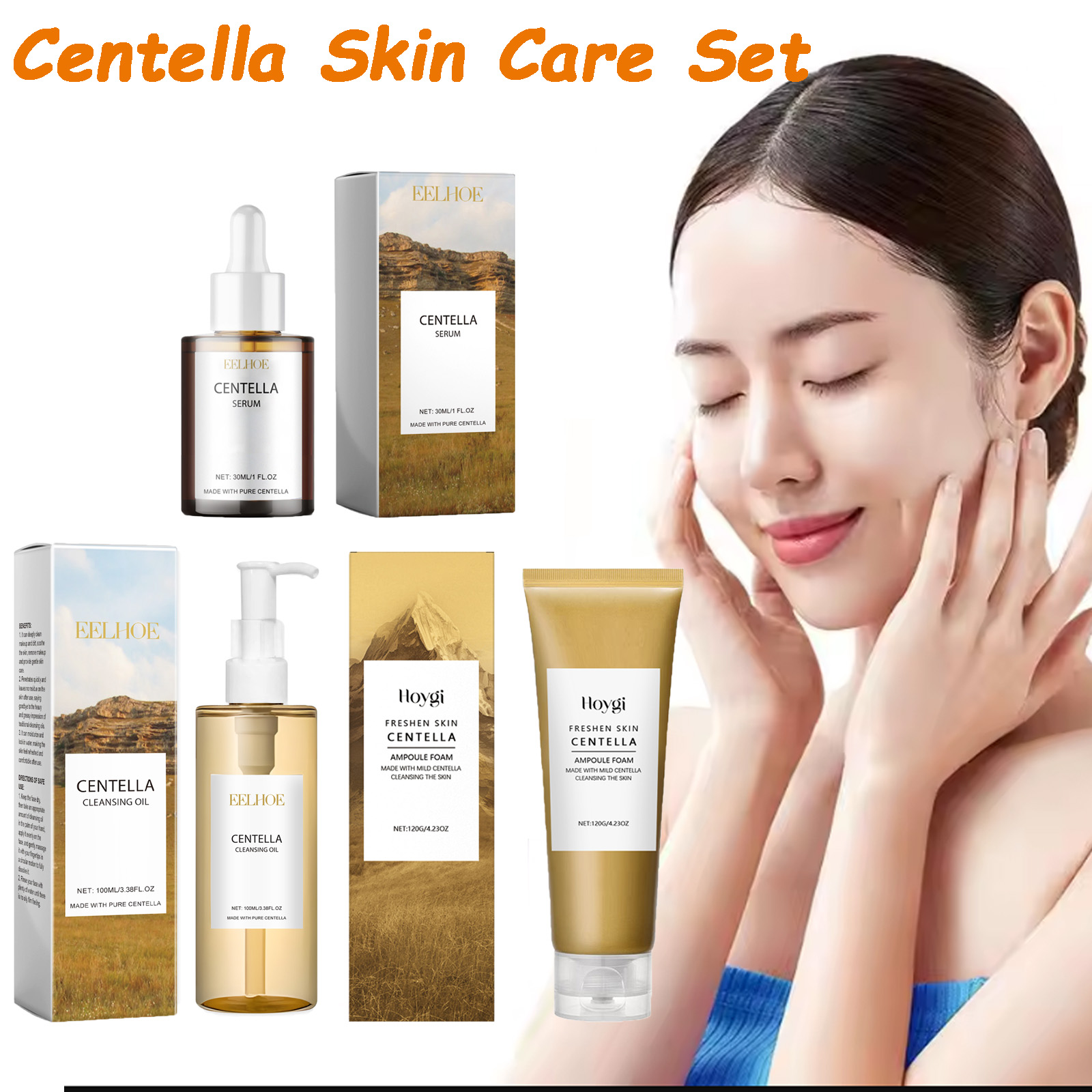 Skincare Centella - Centella Skin Care Set Centella Serum