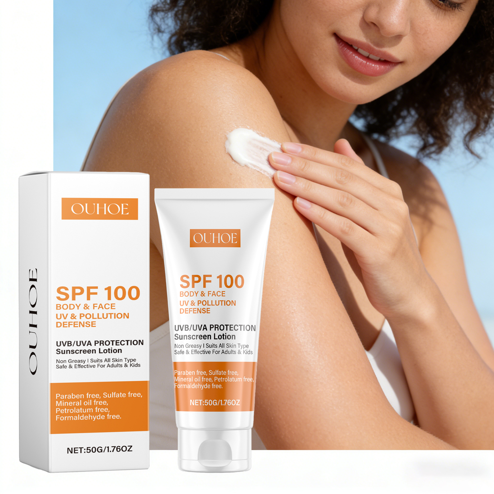 Skincare Centella - Spf 100 Body Sunblock Cream Gentle