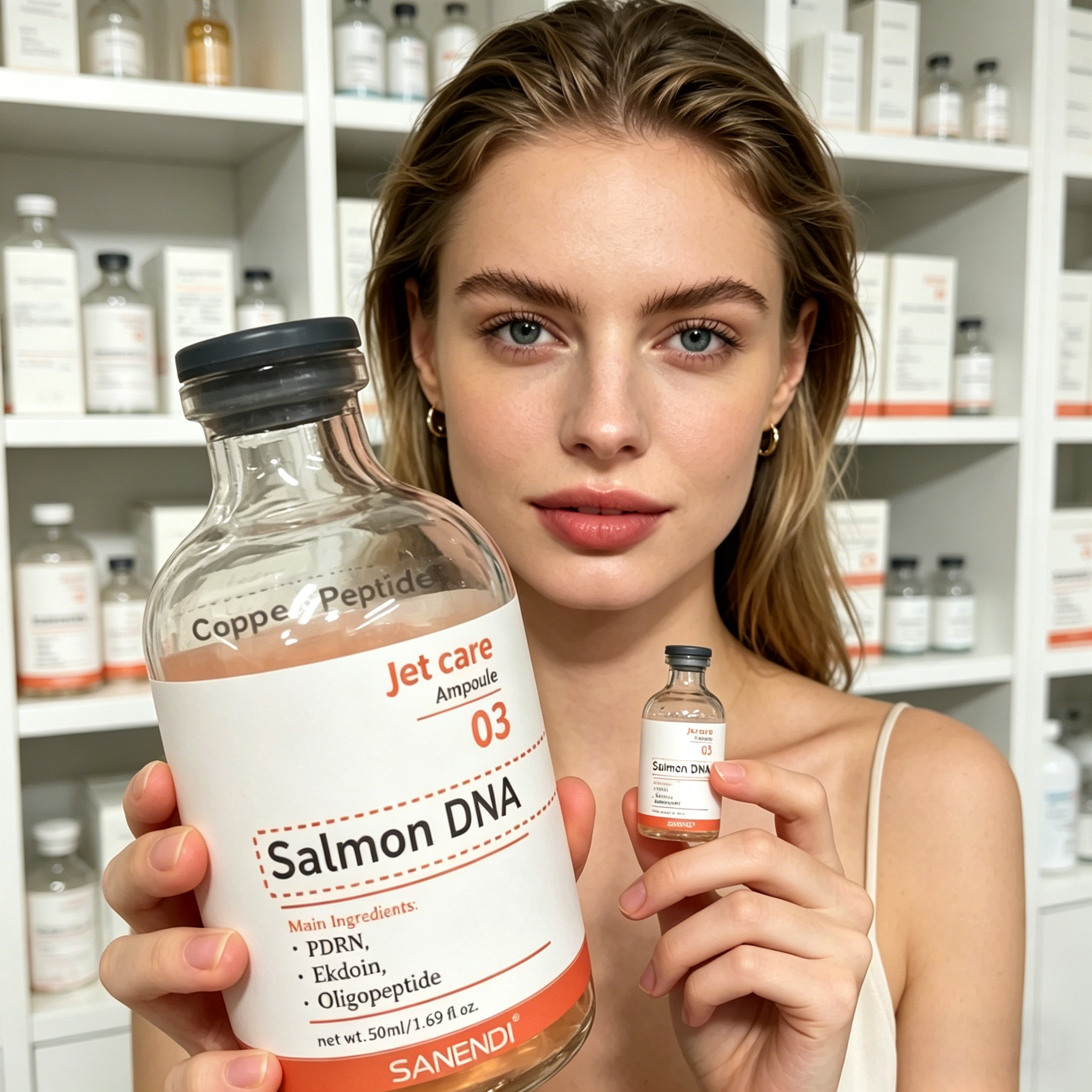 Skincare Glow Glowing - PDRN Salmon DNA Serum Copper Peptide
