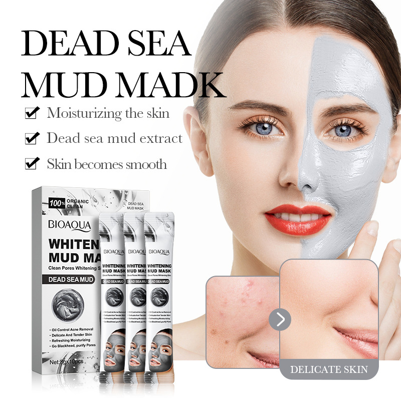 Mud Mask Kaolin - 10pcs Dead Sea Mud Whitening Mud