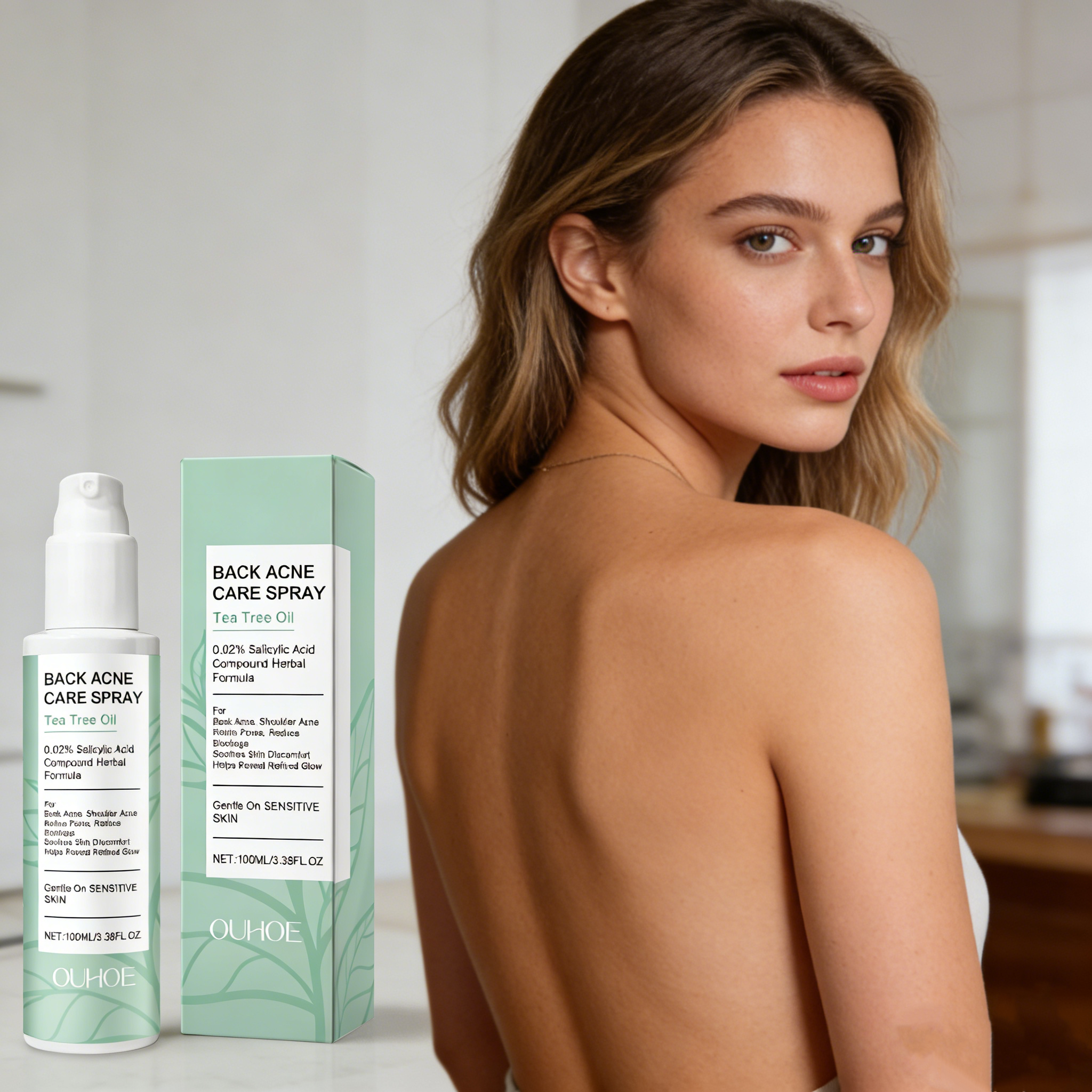Azelaic Acid Cream - Salicylic Acid Back Acne Spray Natural