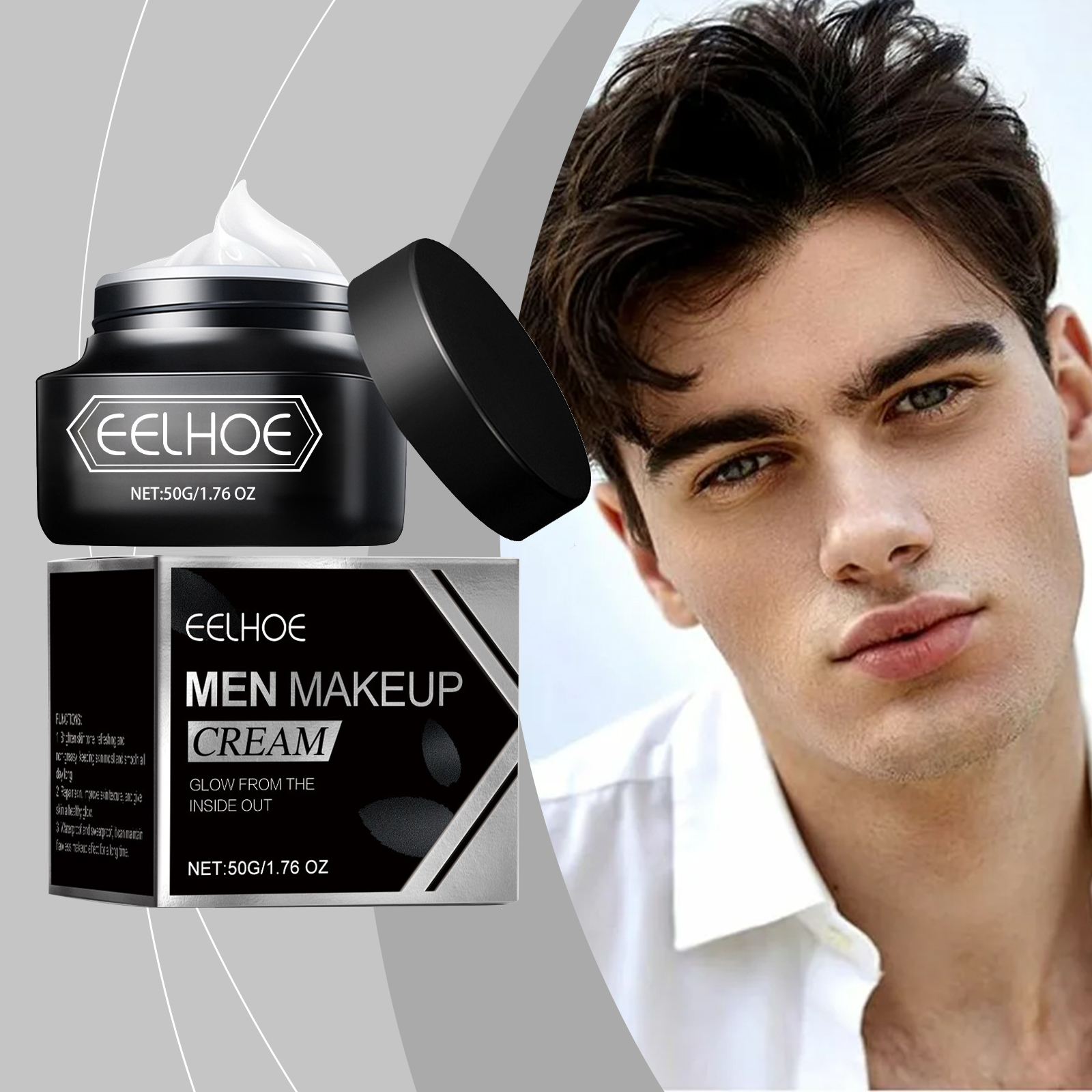 Skincare Centella - EELHOE BB Cream for Men Cosmetics