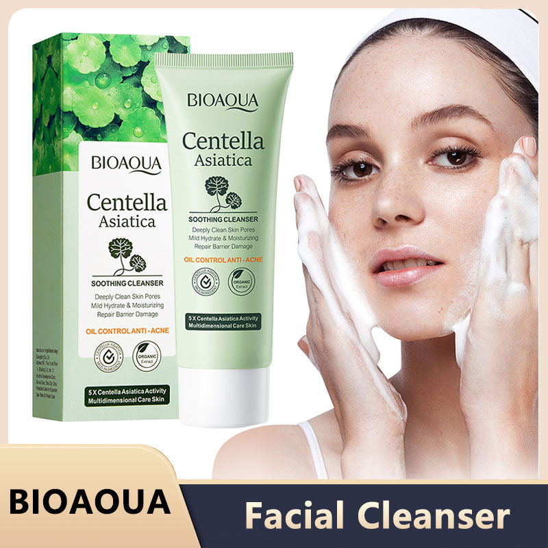Skincare Centella - BIOAQUA Centella Asiatica Facial Cleanser Moisturizing