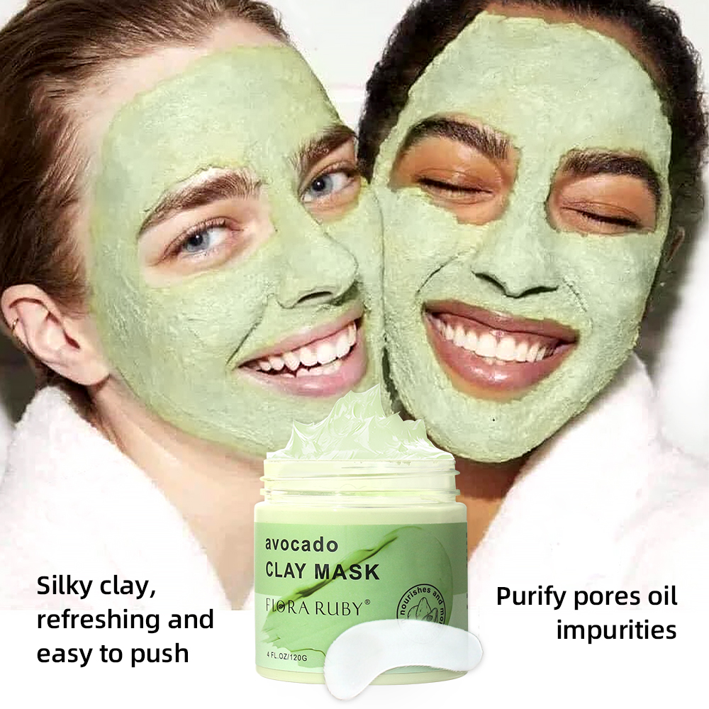 Face Masks Skincare-Avocado Cl - Mud Mask Kaolin recension och pris