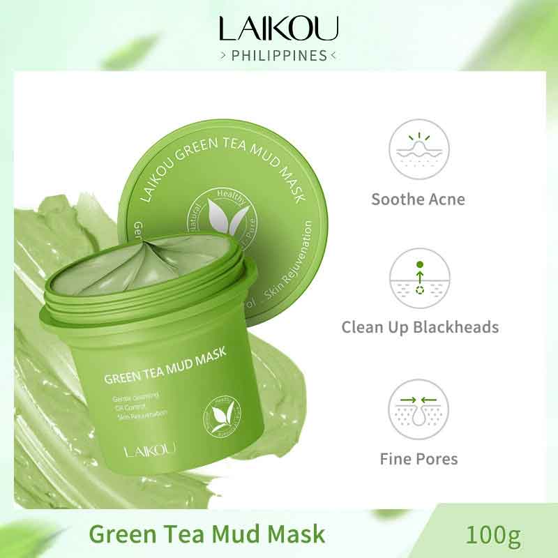 Green Tea Mud Mask Cleansing M - Mud Mask Kaolin recension och pris