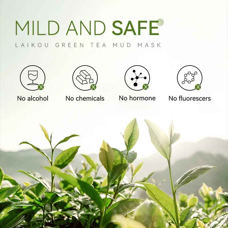 Green Tea Mud Mask Cleansing M - Mud Mask Kaolin recension och pris