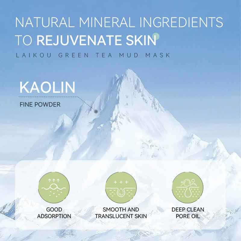 Green Tea Mud Mask Cleansing M - Mud Mask Kaolin recension och pris