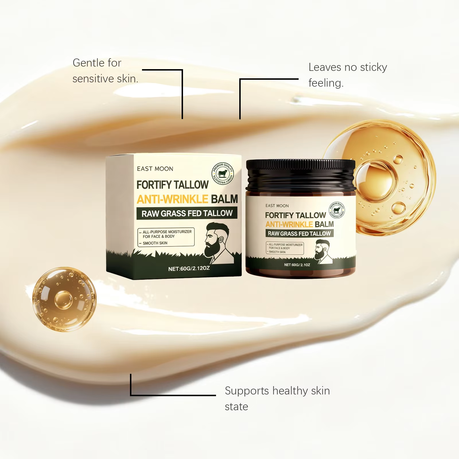 East Moon Face Heavy Moisturiz - Skincare Glow Glowing recension och pris