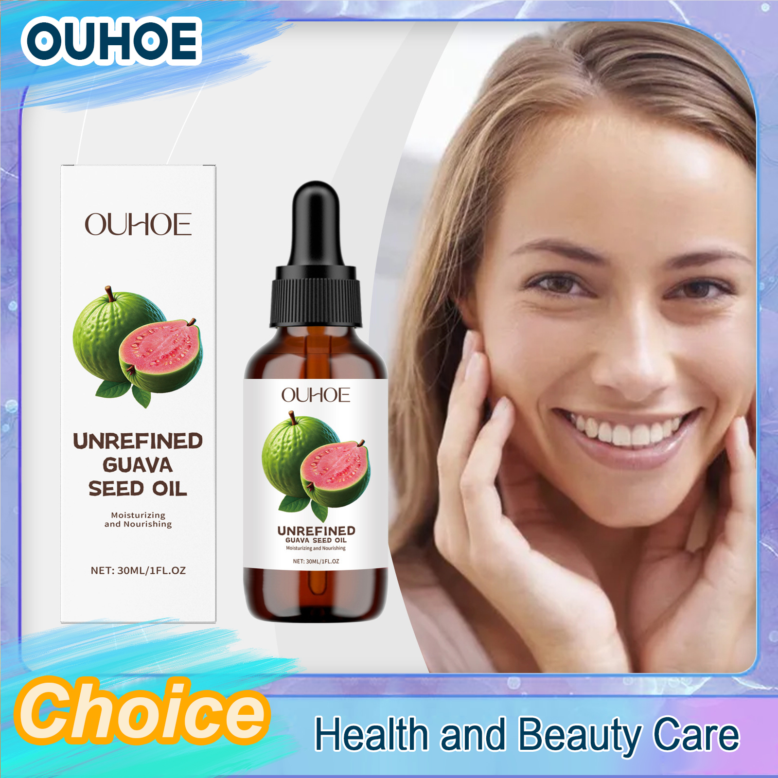 Natural Guava Seed Oil Redness - Skincare Glow Glowing recension och pris