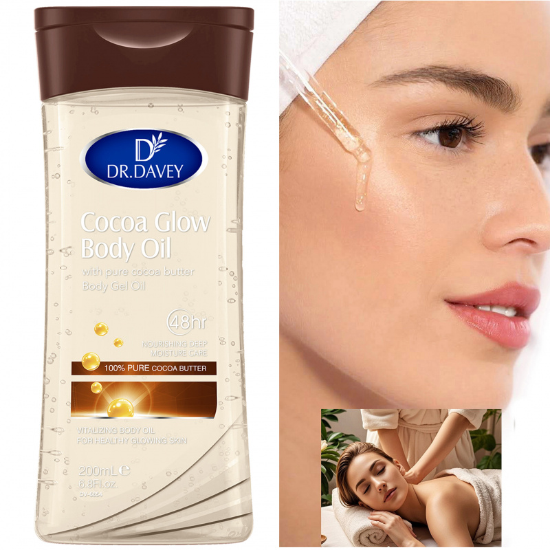 200ml DR.DAVEY Cocoa Glow Body - Skincare Glow Glowing recension och pris