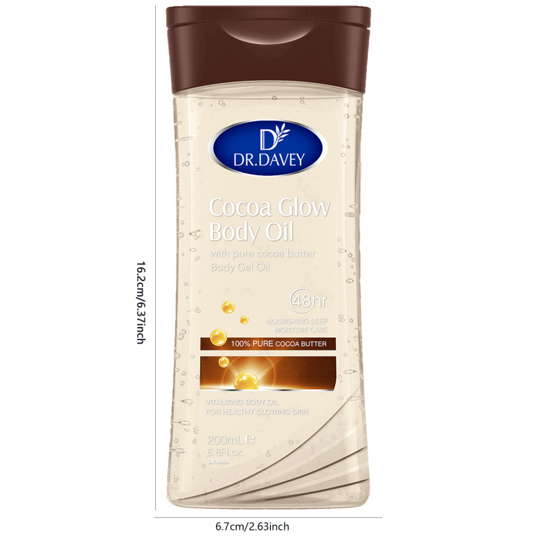 200ml DR.DAVEY Cocoa Glow Body - Skincare Glow Glowing recension och pris