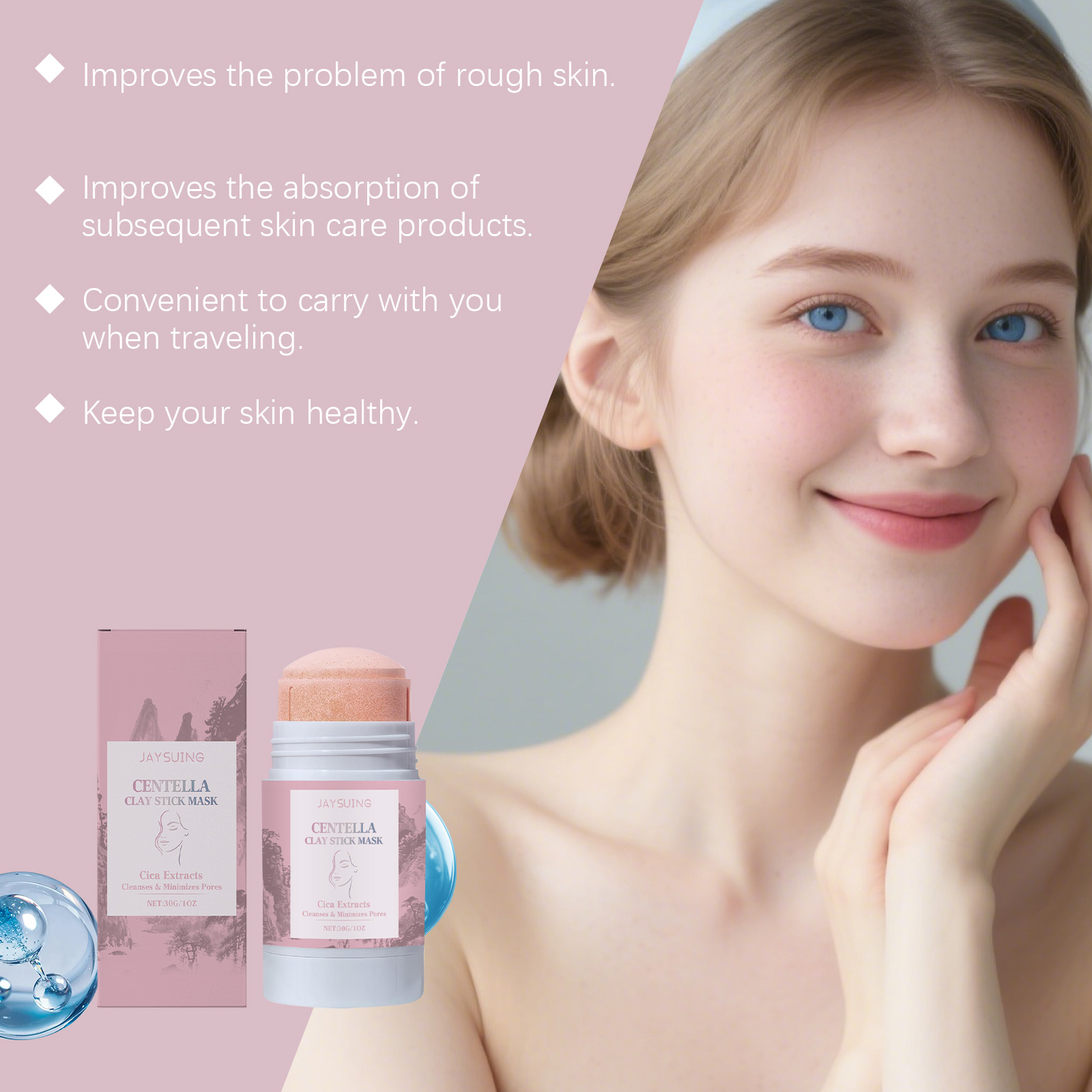 Centella Asiatica Mud Stick Ma - Mud Mask Kaolin recension och pris