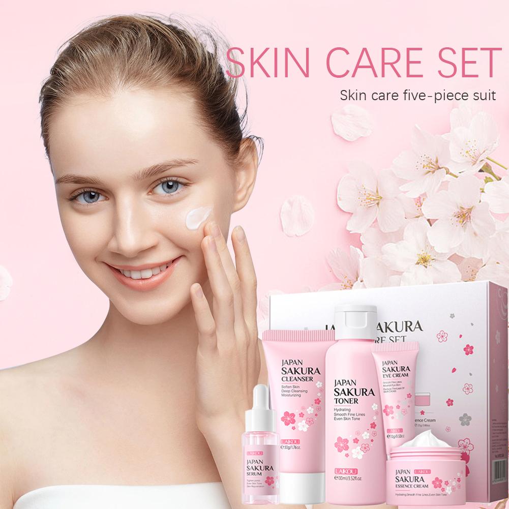 5/3pcs/Set Sakura Skin Care Se - Skincare Centella recension och pris