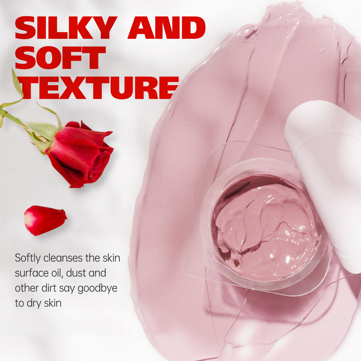 5g/0.18oz*10 Rose Cleansing Mu - Mud Mask Kaolin recension och pris