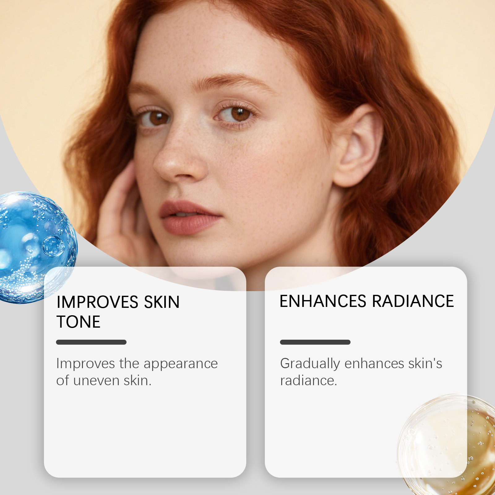 Revitalizing Facial Serum Firm - Skincare Glow Glowing recension och pris