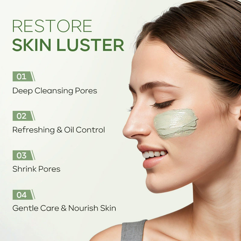 Green Tea Face Deep Cleaning M - Mud Mask Kaolin recension och pris
