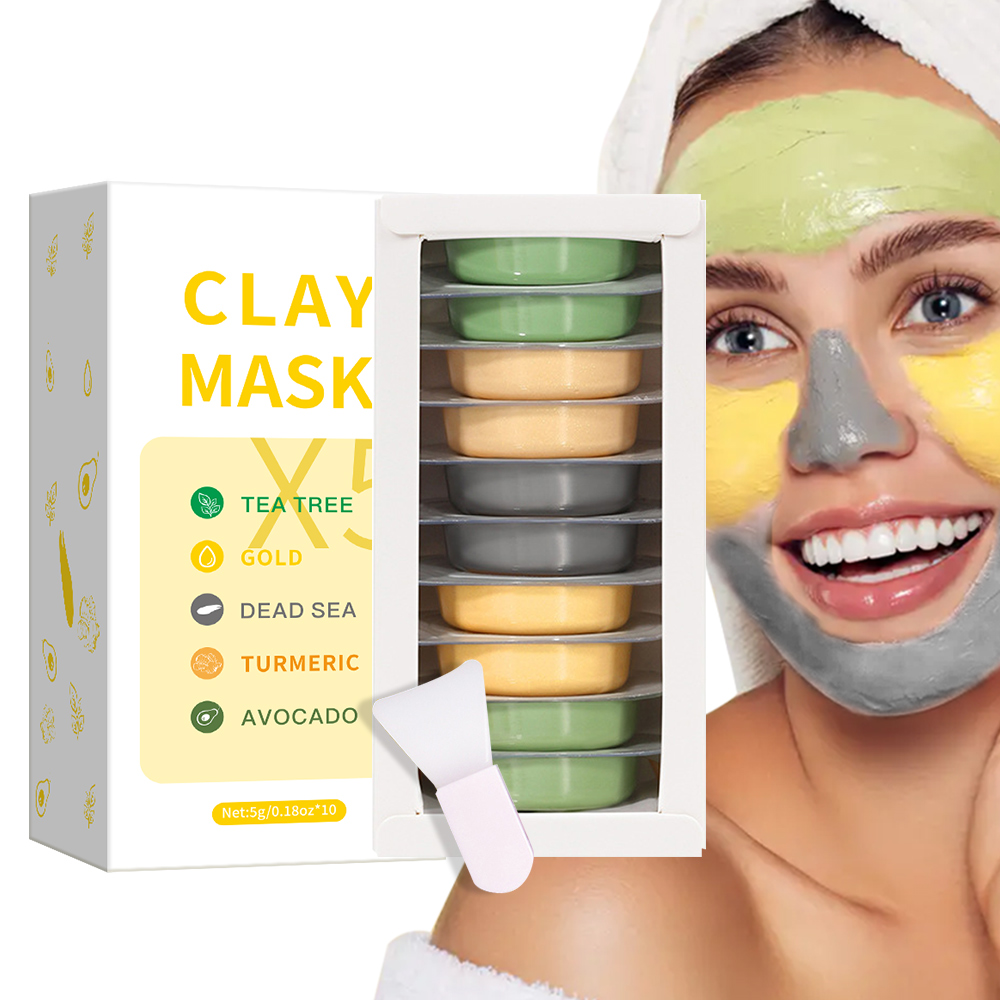 5g*10pcs Clay Mud Mask Set Hya - Mud Mask Kaolin recension och pris