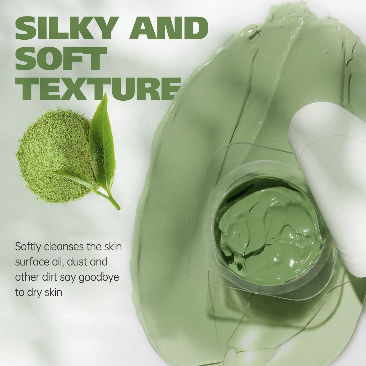 Matcha Deep Cleansing Mask Cla - Mud Mask Kaolin recension och pris