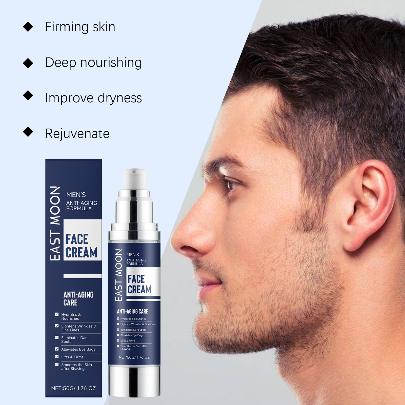 Man Facial Firming Cream Fade  - Skincare Glow Glowing recension och pris