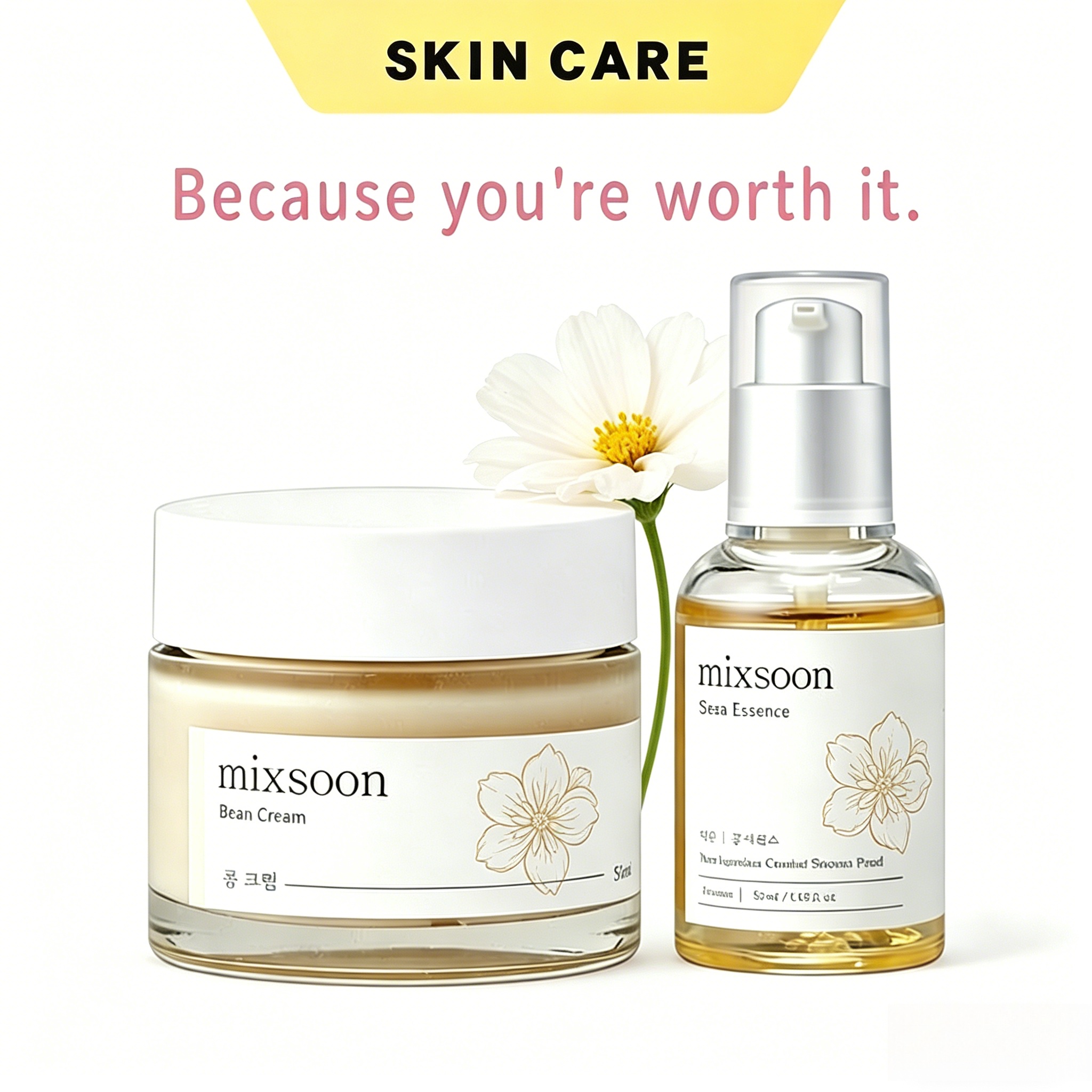 Mixsoon Bean Cream - Intensive - Skincare Centella recension och pris