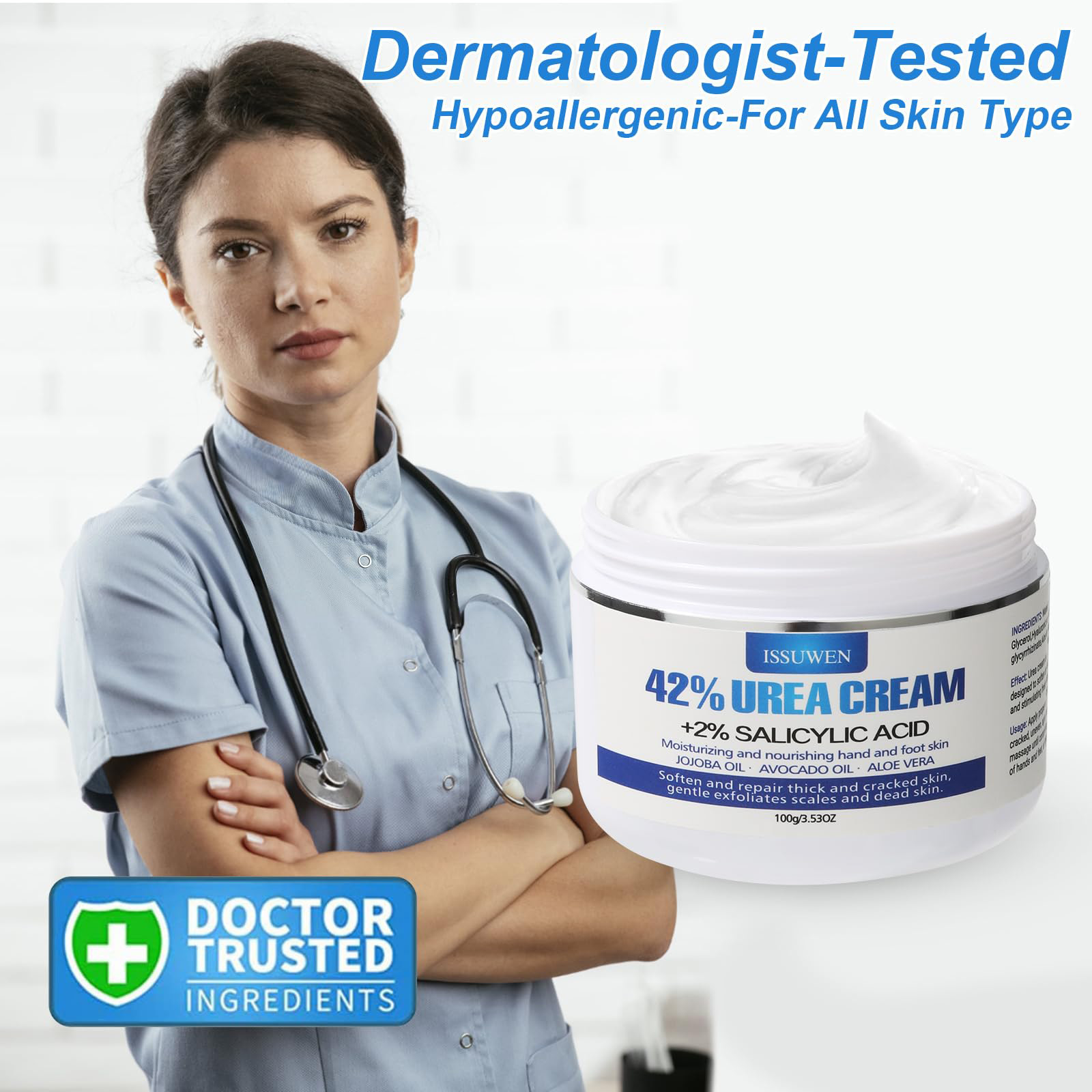 Urea Cream 42% Plus Salicylic  - Azelaic Acid Cream recension och pris